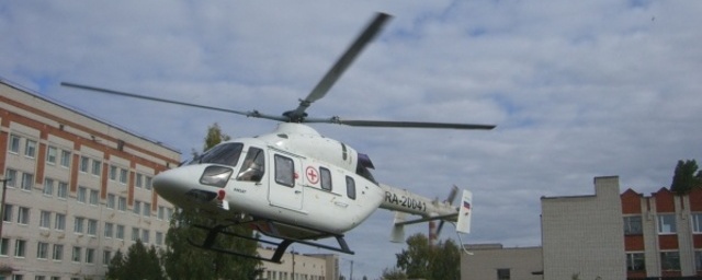 В Марий Эл состоялся первый полет вертолета санитарной авиации